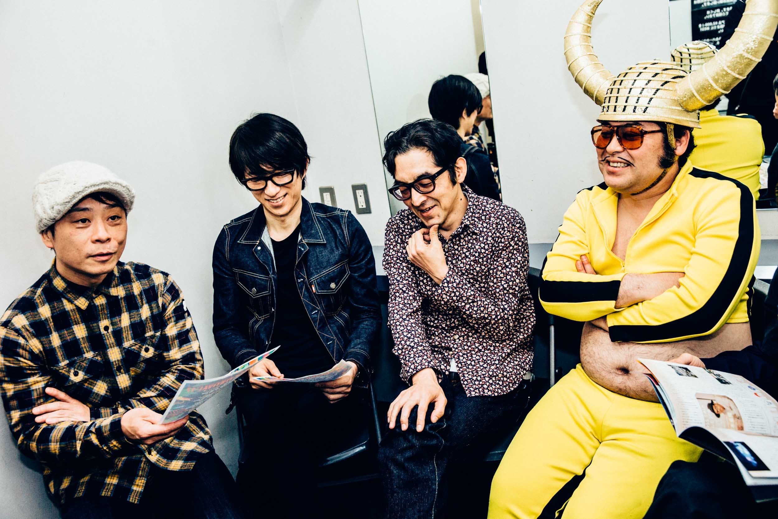 グループ魂 念願のフジロック初出演決定 メンバー全員にインタビュー Page 2 Of 2 富士祭電子瓦版 Fuji Rock Festival Electronic News