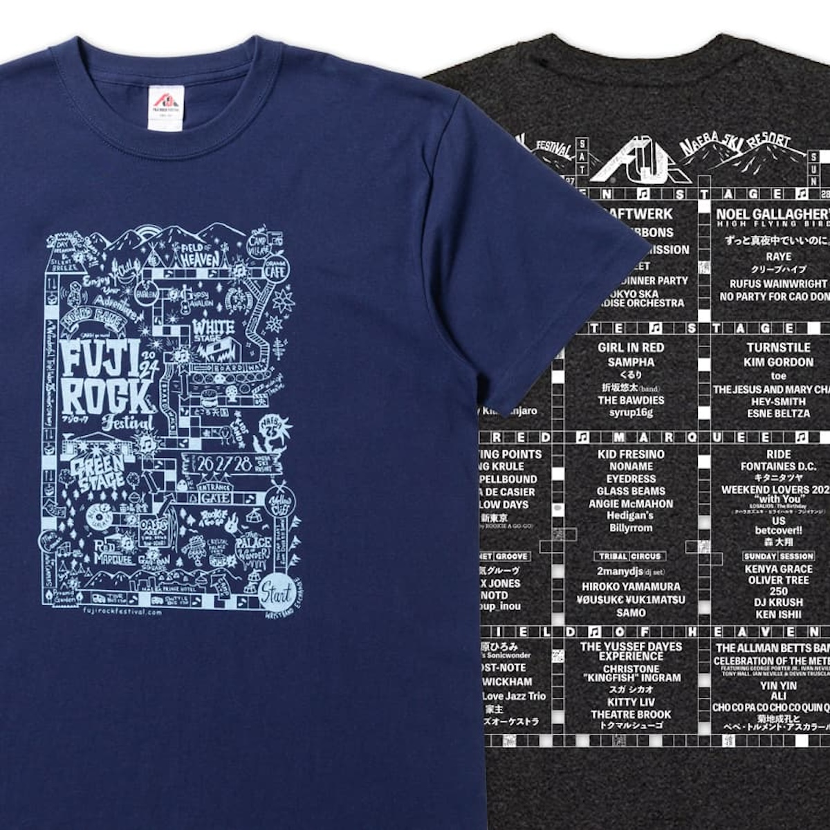 sub3 今年のラインナップTシャツ5種が発表！東京ミッドタウン八重洲でのプレイベントは本日より開催 #fujirock