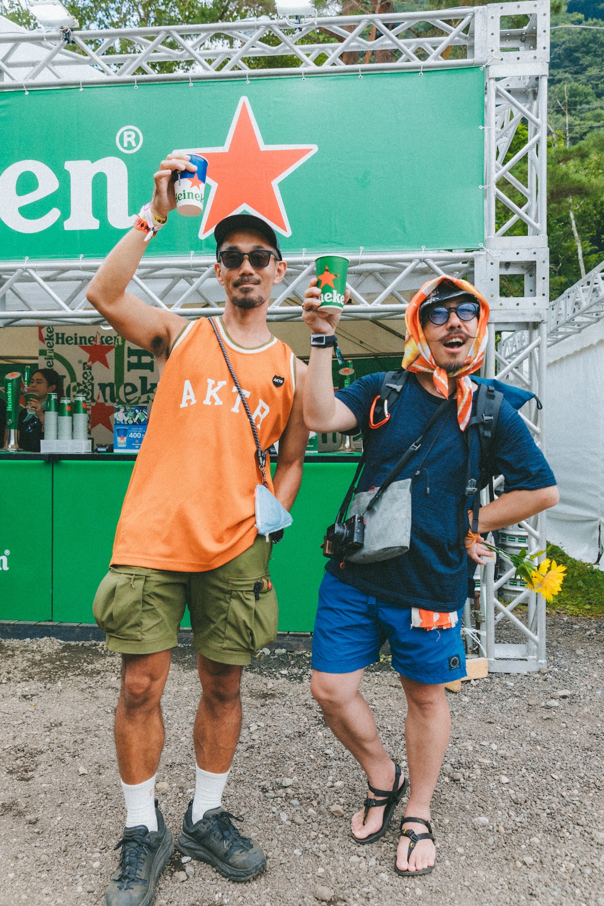 486A4715 25年目の苗場を彩った一杯！Heineken×＜FUJI ROCK FESTIVAL '24＞コラボファッションスナップをお届け！ #fujirock