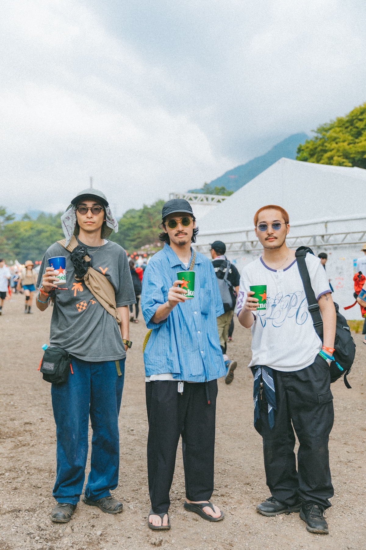 486A4851 25年目の苗場を彩った一杯！Heineken×＜FUJI ROCK FESTIVAL '24＞コラボファッションスナップをお届け！ #fujirock