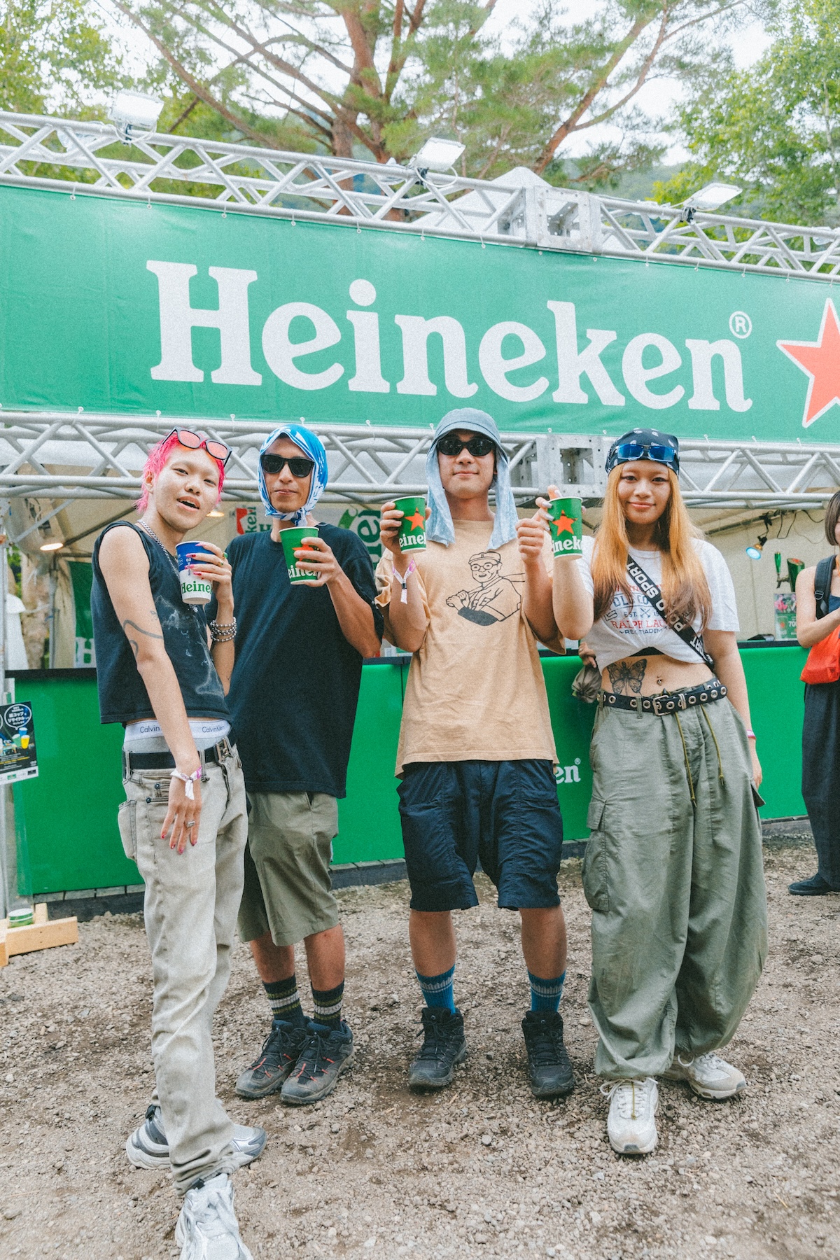 486A5062 25年目の苗場を彩った一杯！Heineken×＜FUJI ROCK FESTIVAL '24＞コラボファッションスナップをお届け！ #fujirock