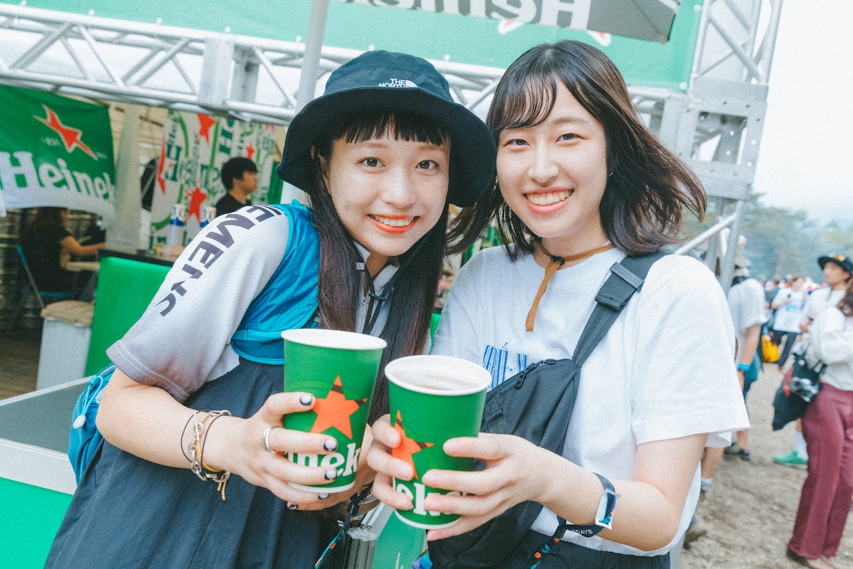 486A5141 25年目の苗場を彩った一杯！Heineken×＜FUJI ROCK FESTIVAL '24＞コラボファッションスナップをお届け！ #fujirock