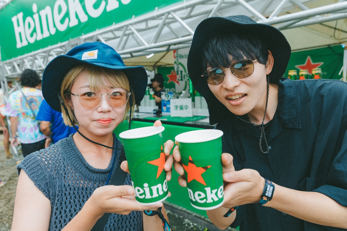 486A5195 25年目の苗場を彩った一杯！Heineken×＜FUJI ROCK FESTIVAL '24＞コラボファッションスナップをお届け！ #fujirock