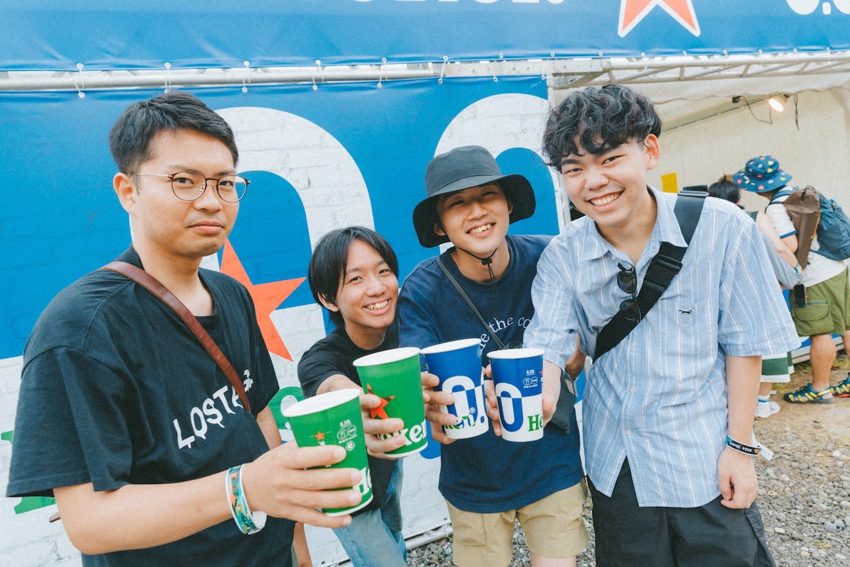 486A5320 25年目の苗場を彩った一杯！Heineken×＜FUJI ROCK FESTIVAL '24＞コラボファッションスナップをお届け！ #fujirock