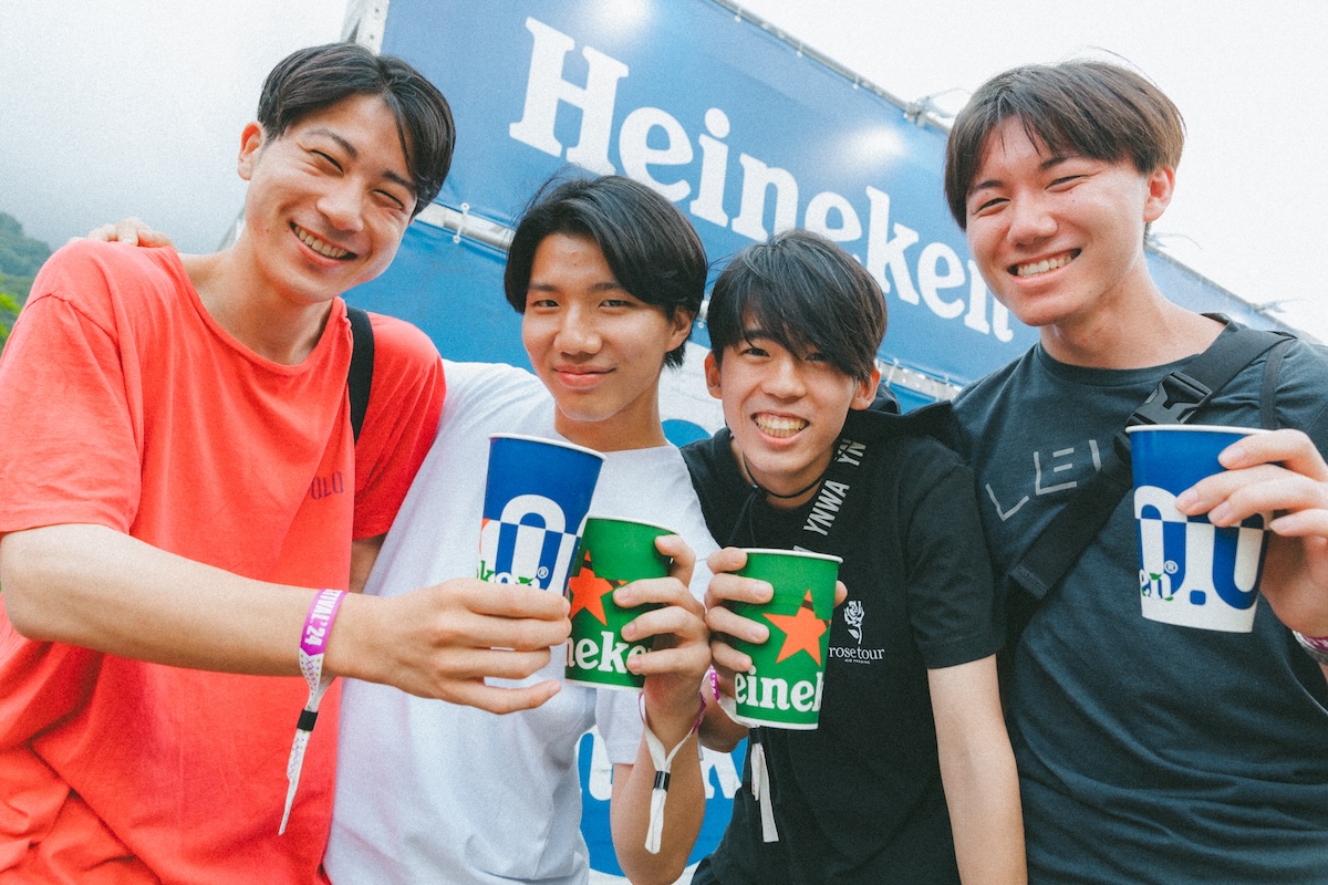 486A5392 25年目の苗場を彩った一杯！Heineken×＜FUJI ROCK FESTIVAL '24＞コラボファッションスナップをお届け！ #fujirock