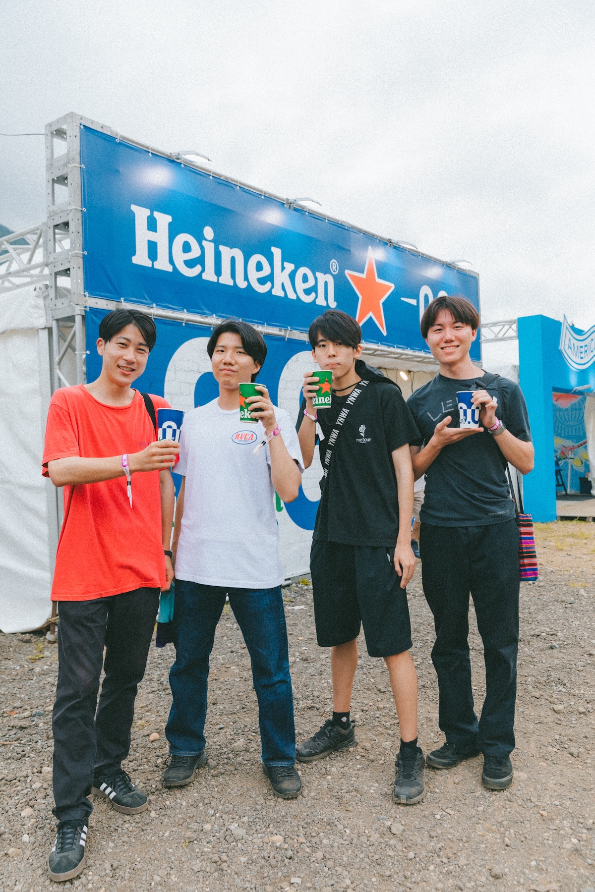 486A5401 25年目の苗場を彩った一杯！Heineken×＜FUJI ROCK FESTIVAL '24＞コラボファッションスナップをお届け！ #fujirock