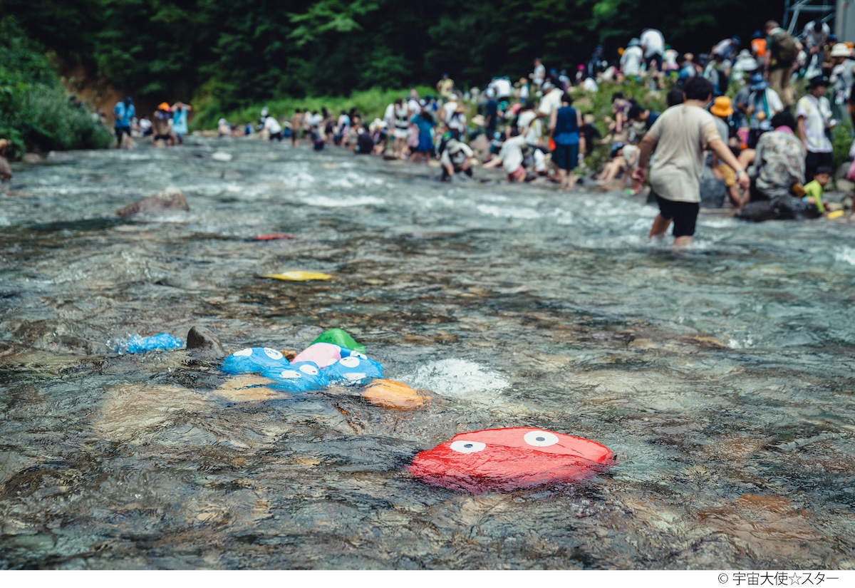 river お湯があるだけで、フジロックの夜はもっと自由になる。 by. 板東さえか