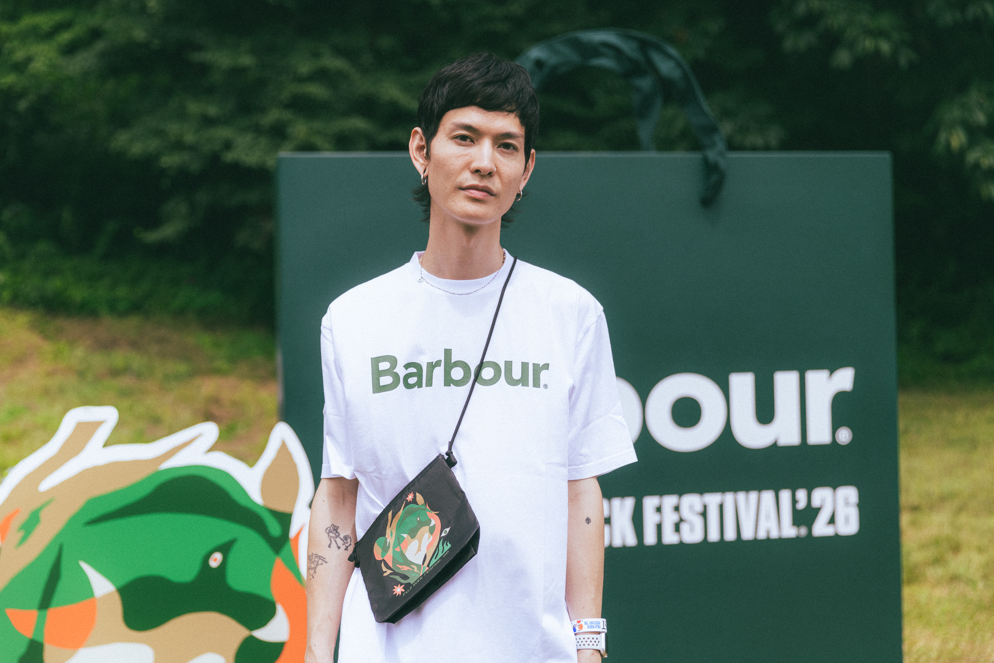 2E5A1375 バブアーがフジロック初参戦！ 苗場で出会う“夏のバブアー” ブースレポート＆アーティストスナップ